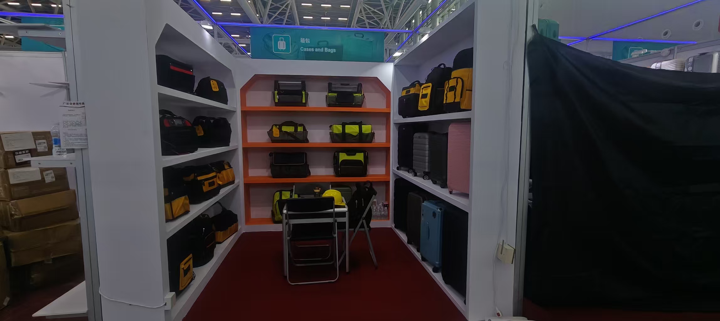 Our Company Feliciter Showcases Professional Tool Bag Manufacturing Capabilities in Autumn 2025 Canton Fair